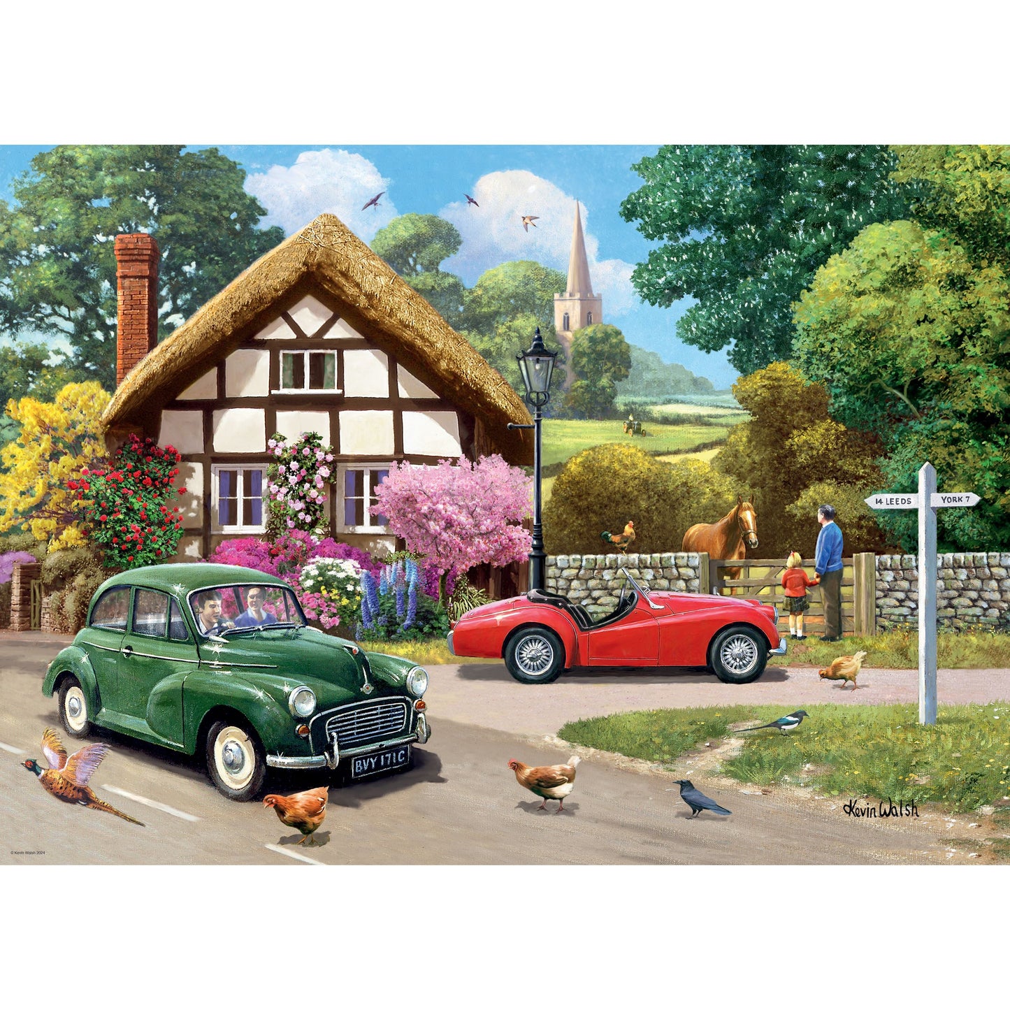 Ravensburger A Stop To Say Hello 1000 Piece Puzzle