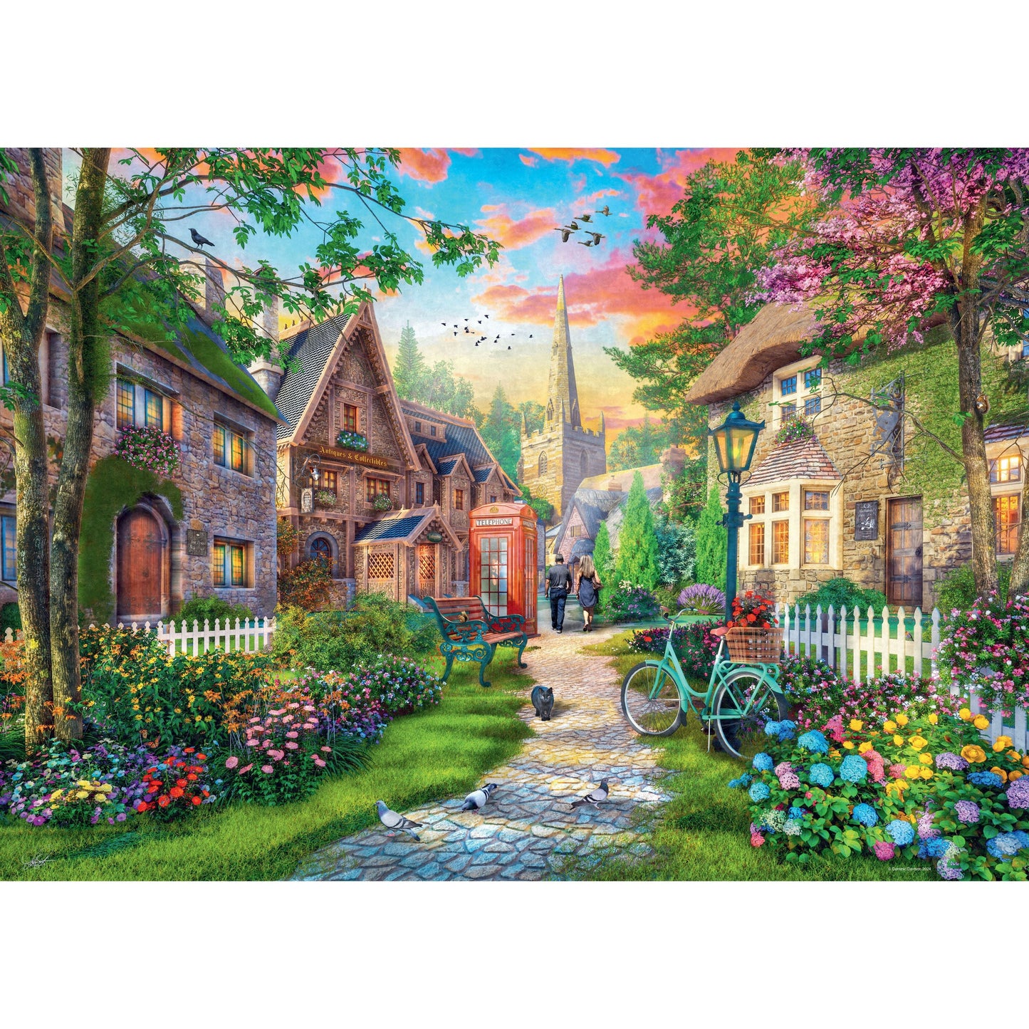 Ravensburger Down The Lane No. 4 1000 Piece Puzzle