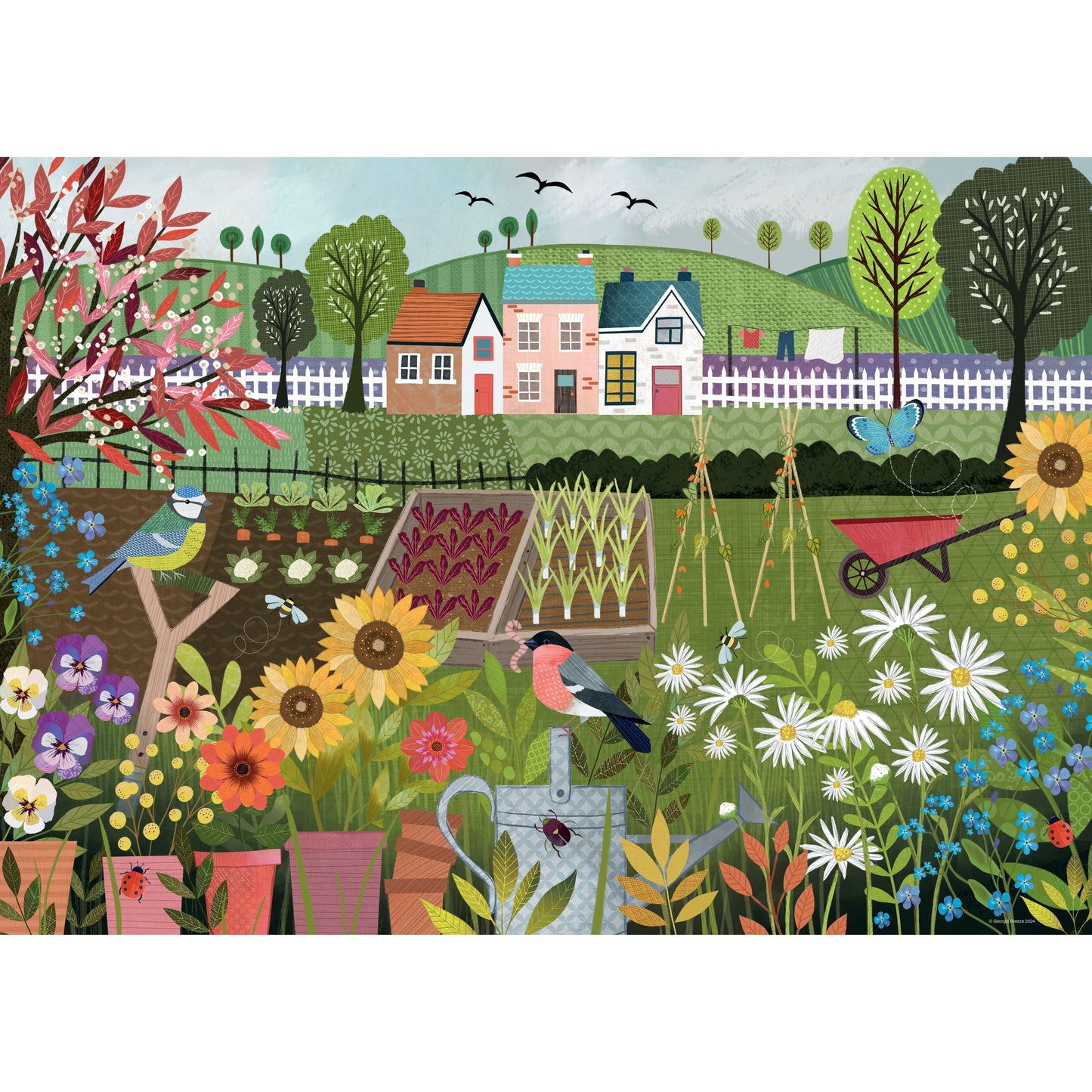 Ravensburger Garden Allotment 1000 Piece Puzzle