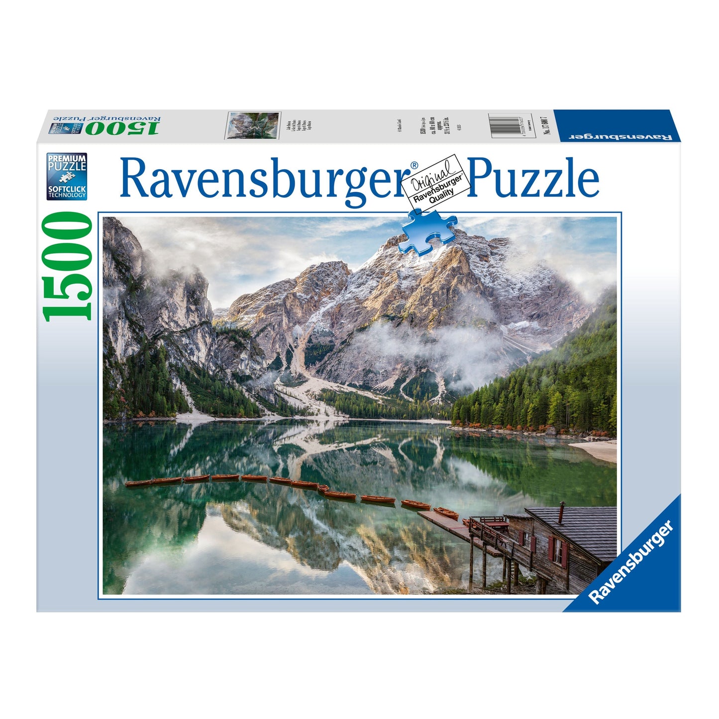 Ravensburger Lake Braies 1500 Piece Puzzle