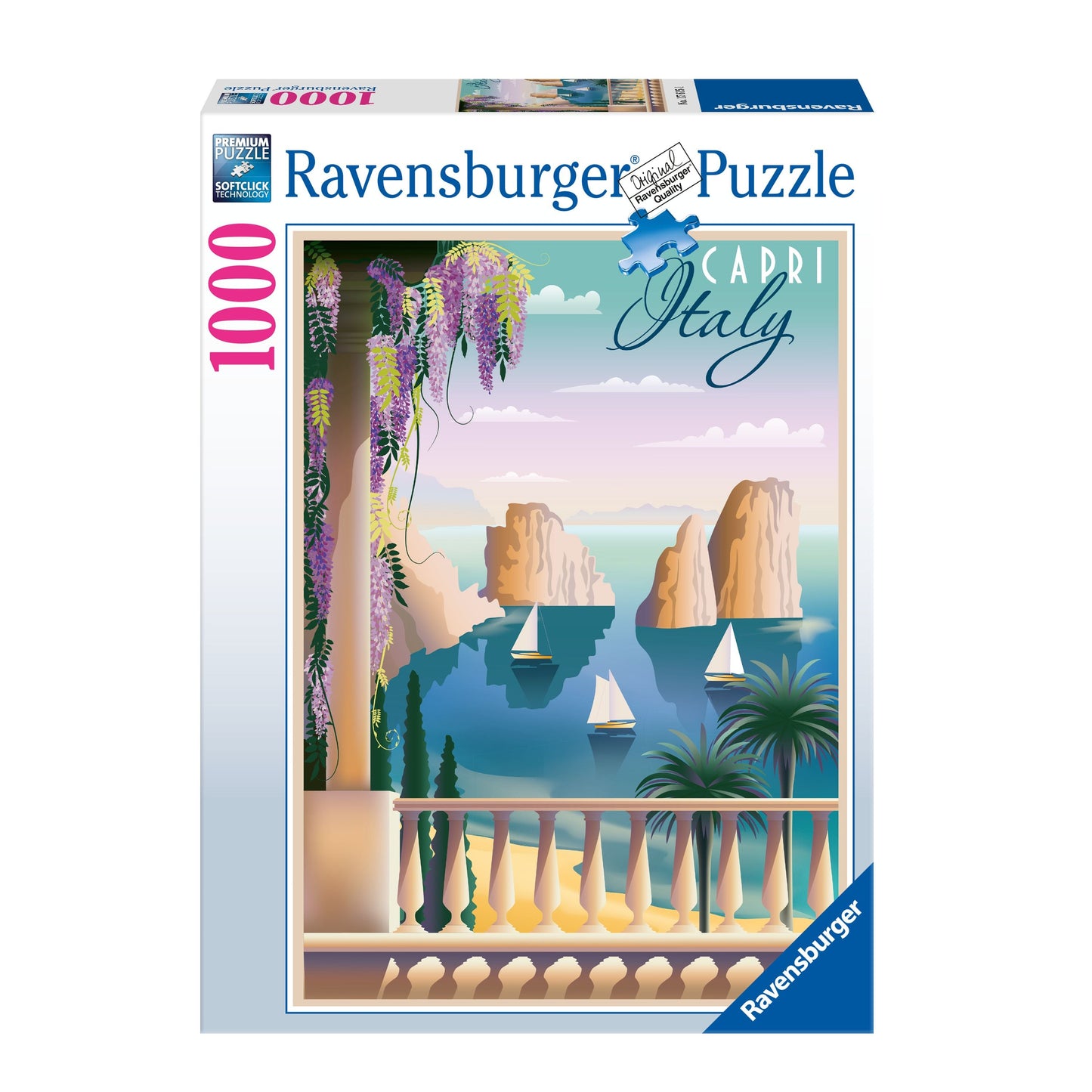 Ravensburger Postcard From Capri 1000 Piece Puzzle