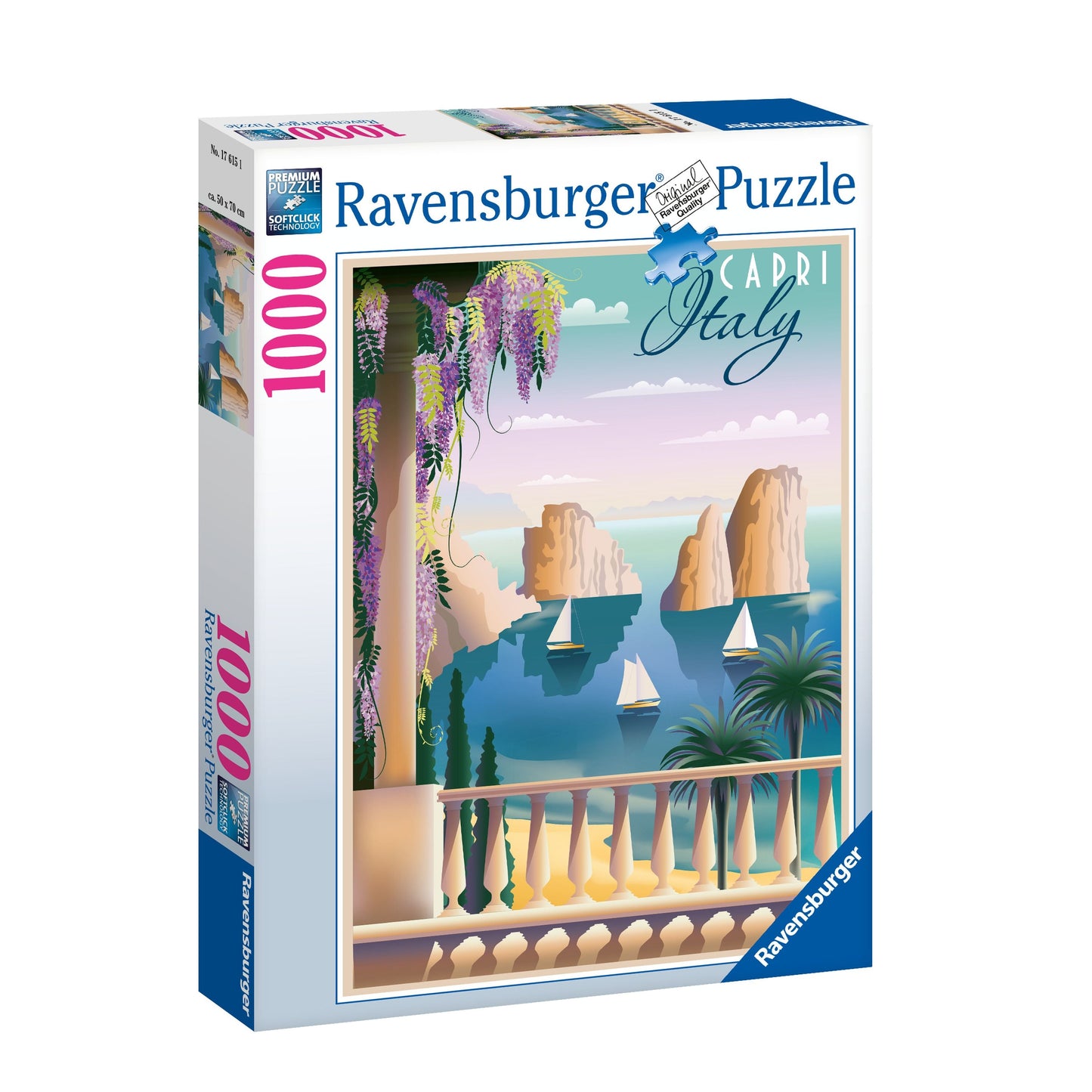 Ravensburger Postcard From Capri 1000 Piece Puzzle