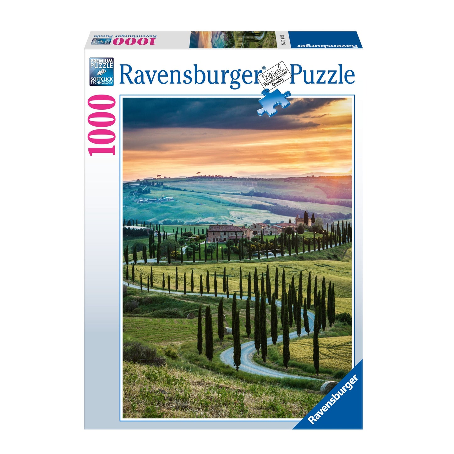 Ravensburger Val D'Orcia, Tuscany 1000 Piece Puzzle