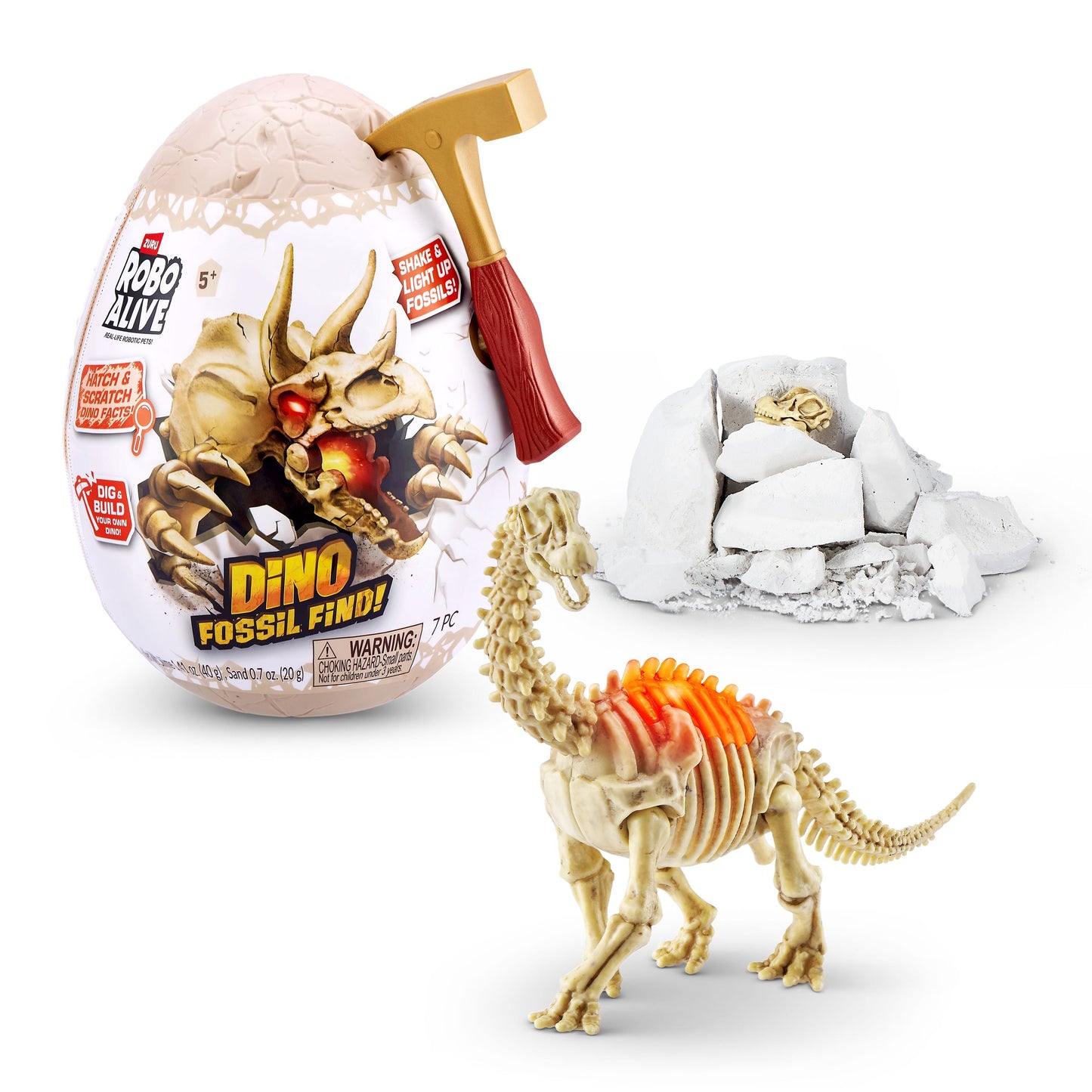 ZURU Robo Alive Mini Dino Fossil Find