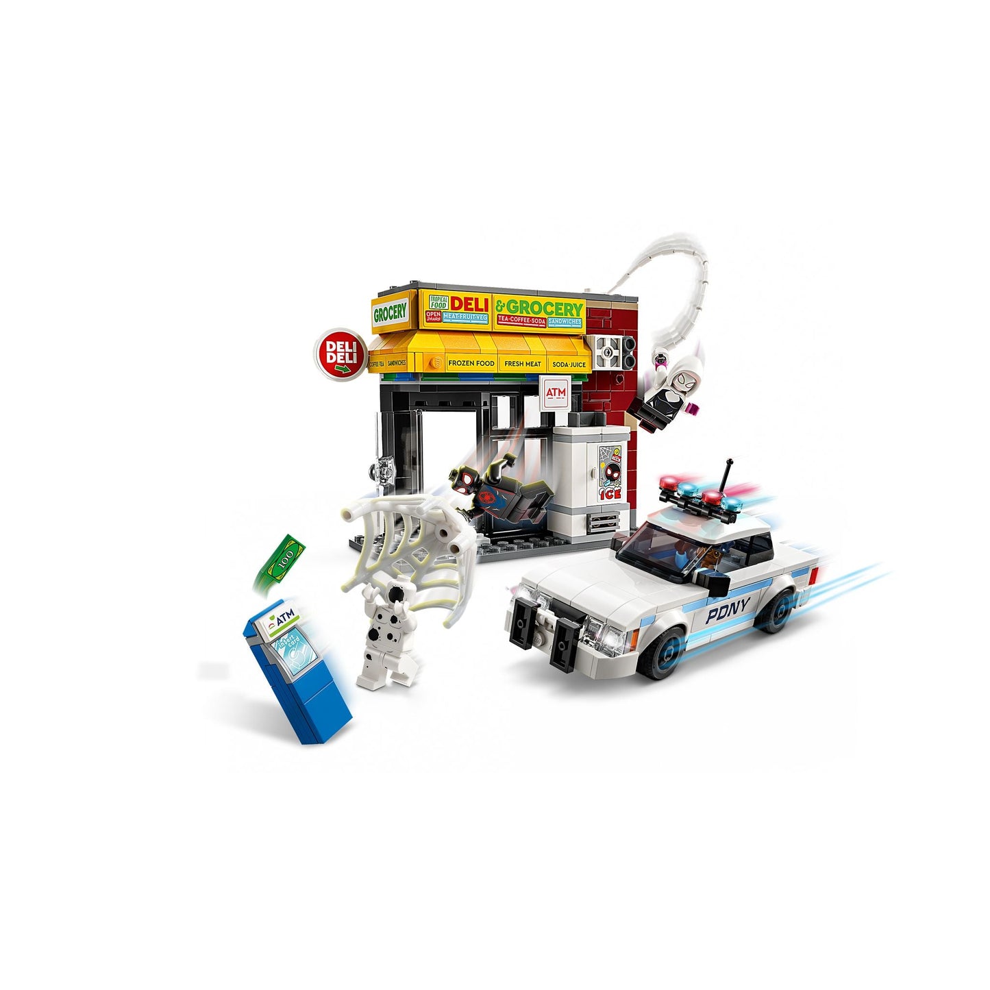 LEGO 76311 Marvel Super Heroes Spider-Verse: Miles Morales vs. The Spot