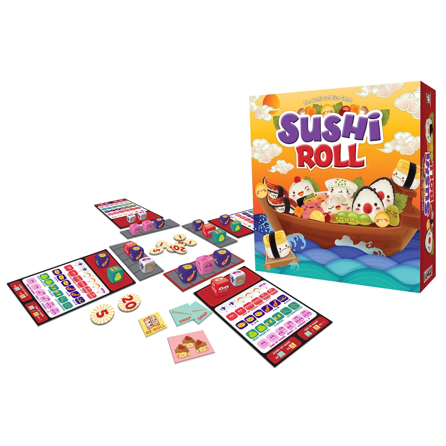 Sushi Roll - The Sushi Go! Dice Game