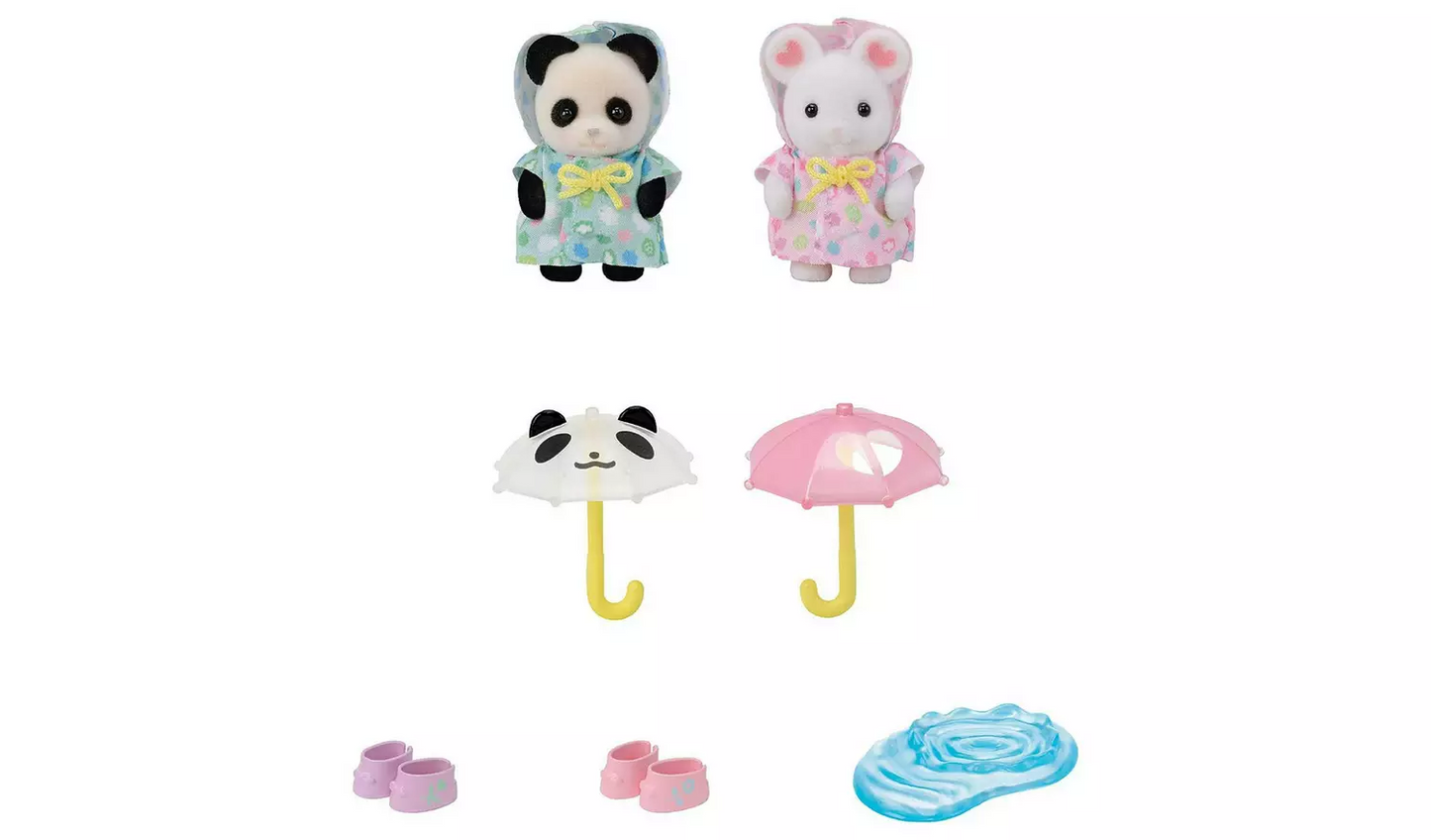 Sylvanian Families Nursery Friends - Rainy Day Duo
