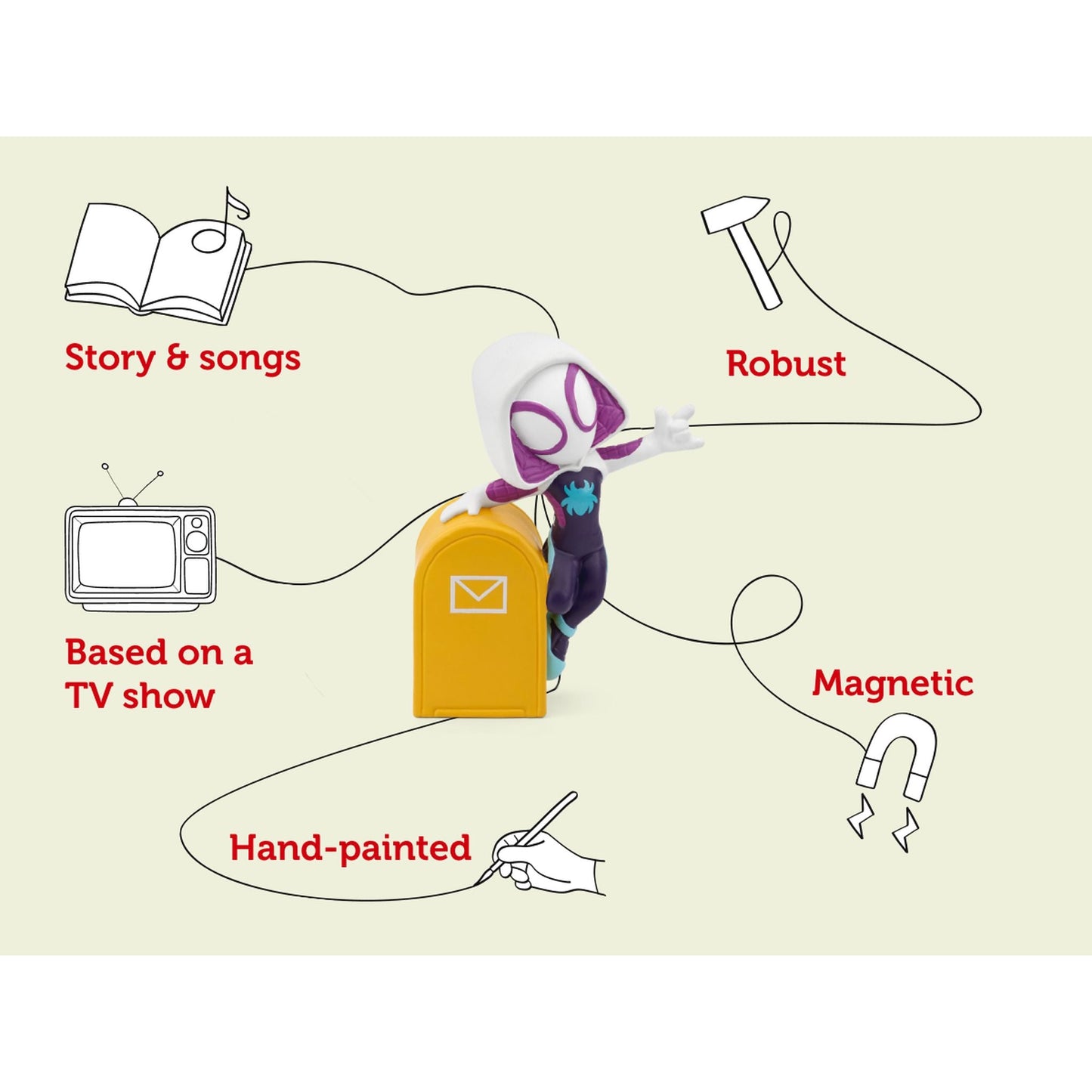 Tonies Audio Character - Spidey & His Amazing Friends Ghost-Spider
