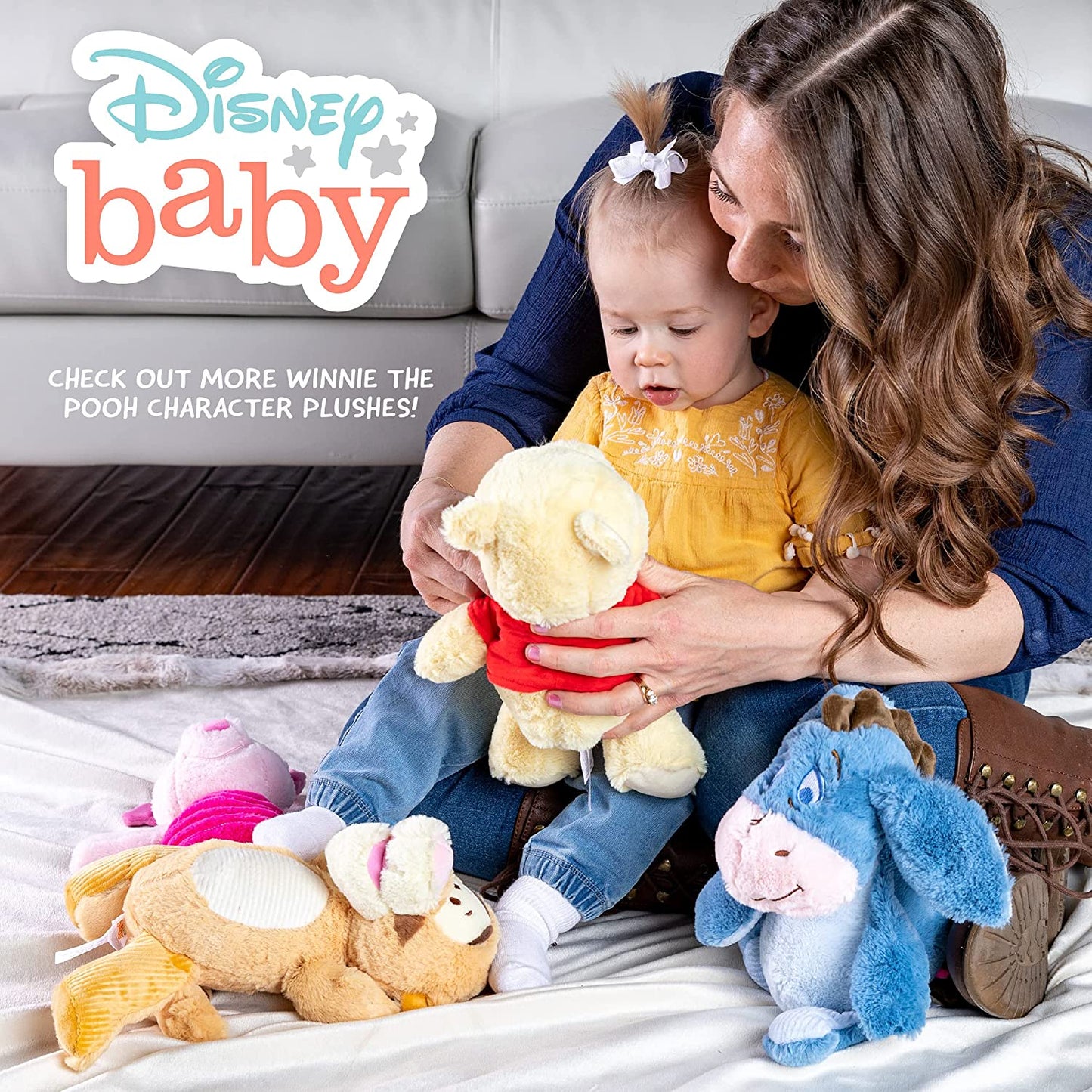 Winnie The Pooh Sensory Plush 23cm - Pooh