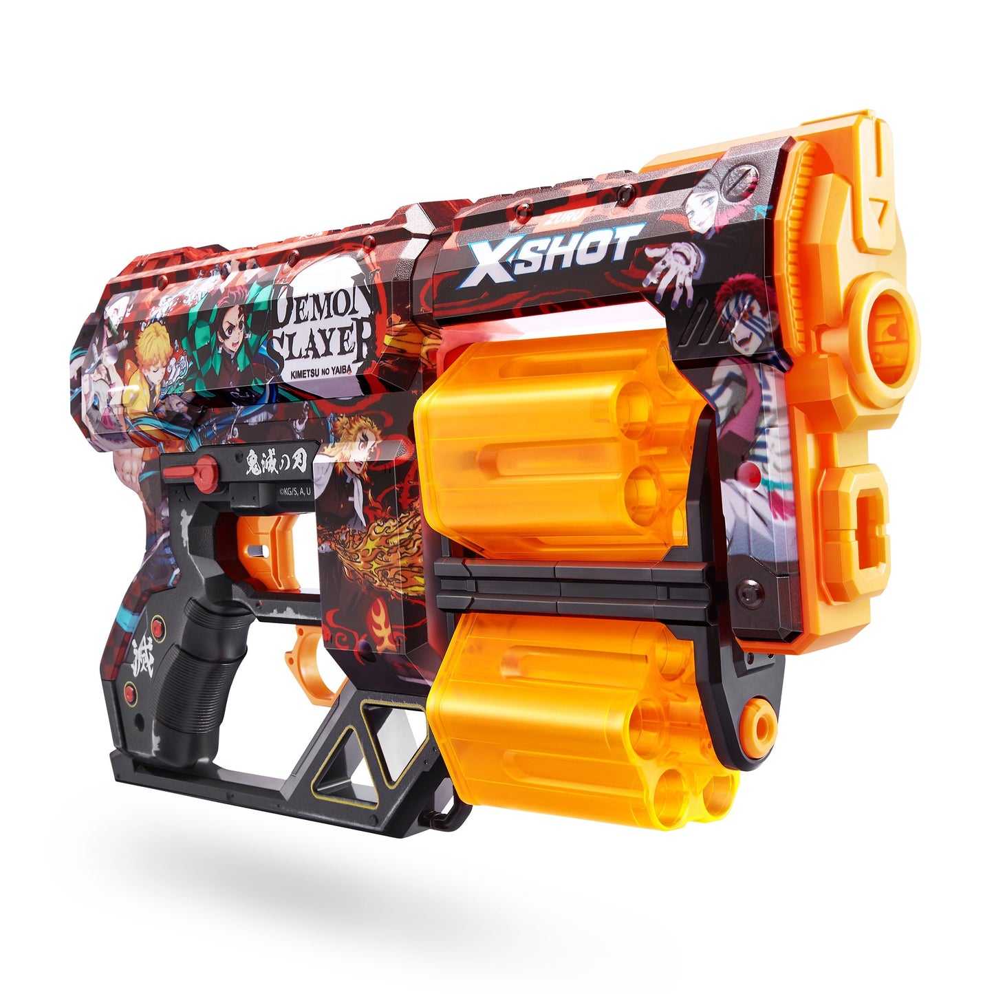 ZURU X-Shot Skins Dread With 12 Darts Demon Slayer